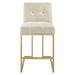 EEI-3852-GLD-BEI Decor/Furniture & Rugs/Counter Bar & Table Stools