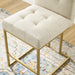 EEI-3852-GLD-BEI Decor/Furniture & Rugs/Counter Bar & Table Stools