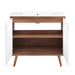EEI-4435-WAL-WHI Bathroom/Vanities/Single Vanity Cabinets with Tops