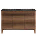 EEI-5381-WAL-BLK Bathroom/Vanities/Double Vanity Cabinets with Tops