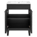 EEI-3860-BLK-WHI Bathroom/Vanities/Single Vanity Cabinets with Tops