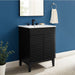 EEI-3860-BLK-WHI Bathroom/Vanities/Single Vanity Cabinets with Tops