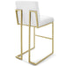 EEI-3855-GLD-WHI Decor/Furniture & Rugs/Counter Bar & Table Stools