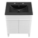 EEI-5350-WHI-BLK Bathroom/Vanities/Single Vanity Cabinets with Tops
