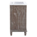 EEI-5110-GRY-WHI Bathroom/Vanities/Single Vanity Cabinets with Tops