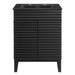 EEI-5350-BLK-BLK Bathroom/Vanities/Single Vanity Cabinets with Tops