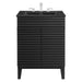 EEI-5350-BLK-BLK Bathroom/Vanities/Single Vanity Cabinets with Tops