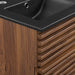 EEI-5390-WAL-BLK Bathroom/Vanities/Single Vanity Cabinets with Tops