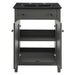 EEI-5354-GRY-BLK Bathroom/Vanities/Single Vanity Cabinets with Tops