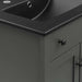 EEI-5354-GRY-BLK Bathroom/Vanities/Single Vanity Cabinets with Tops
