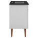 EEI-5392-GRY-BLK Bathroom/Vanities/Single Vanity Cabinets with Tops