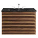 EEI-5417-WAL-BLK Bathroom/Vanities/Single Vanity Cabinets with Tops