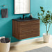 EEI-5417-WAL-BLK Bathroom/Vanities/Single Vanity Cabinets with Tops