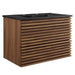 EEI-5417-WAL-BLK Bathroom/Vanities/Single Vanity Cabinets with Tops