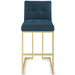 EEI-3855-GLD-AZU Decor/Furniture & Rugs/Counter Bar & Table Stools