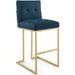 EEI-3855-GLD-AZU Decor/Furniture & Rugs/Counter Bar & Table Stools