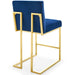 EEI-3853-GLD-NAV Decor/Furniture & Rugs/Counter Bar & Table Stools