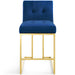 EEI-3853-GLD-NAV Decor/Furniture & Rugs/Counter Bar & Table Stools