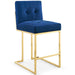 EEI-3853-GLD-NAV Decor/Furniture & Rugs/Counter Bar & Table Stools