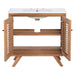 EEI-5113-NAT-WHI Bathroom/Vanities/Single Vanity Cabinets with Tops