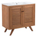 EEI-5113-NAT-WHI Bathroom/Vanities/Single Vanity Cabinets with Tops