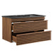 EEI-5395-WAL-BLK Bathroom/Vanities/Single Vanity Cabinets with Tops