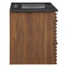 EEI-5395-WAL-BLK Bathroom/Vanities/Single Vanity Cabinets with Tops