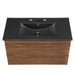 EEI-5395-WAL-BLK Bathroom/Vanities/Single Vanity Cabinets with Tops