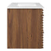 EEI-5421-WAL-WHI Bathroom/Vanities/Single Vanity Cabinets with Tops