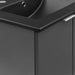 EEI-5370-GRY-BLK Bathroom/Vanities/Single Vanity Cabinets with Tops