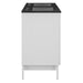 EEI-5480-WHI-BLK Bathroom/Vanities/Double Vanity Cabinets with Tops