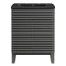 EEI-5350-GRY-BLK Bathroom/Vanities/Single Vanity Cabinets with Tops