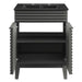 EEI-5350-GRY-BLK Bathroom/Vanities/Single Vanity Cabinets with Tops