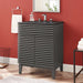 EEI-5350-GRY-BLK Bathroom/Vanities/Single Vanity Cabinets with Tops