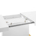 EEI-4660-WHI-GLD Decor/Furniture & Rugs/Accent Tables