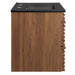 EEI-5364-WAL-BLK Bathroom/Vanities/Single Vanity Cabinets with Tops