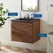 EEI-5364-WAL-BLK Bathroom/Vanities/Single Vanity Cabinets with Tops