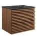 EEI-5364-WAL-BLK Bathroom/Vanities/Single Vanity Cabinets with Tops