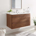 EEI-4436-WAL-WHI Bathroom/Vanities/Single Vanity Cabinets with Tops