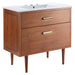EEI-5109-NAT-WHI Bathroom/Vanities/Single Vanity Cabinets with Tops