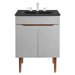 EEI-5357-GRY-BLK Bathroom/Vanities/Single Vanity Cabinets with Tops