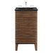 EEI-5391-WAL-BLK Bathroom/Vanities/Single Vanity Cabinets with Tops