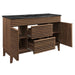 EEI-5398-WAL-BLK Bathroom/Vanities/Single Vanity Cabinets with Tops