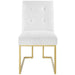 EEI-3743-GLD-WHI Decor/Furniture & Rugs/Chairs