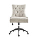 EEI-4572-BLK-BEI Decor/Furniture & Rugs/Chairs