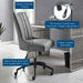 EEI-4577-BLK-GRY Decor/Furniture & Rugs/Chairs