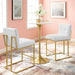 EEI-4154-GLD-WHI Decor/Furniture & Rugs/Counter Bar & Table Stools