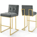 EEI-4158-GLD-CHA Decor/Furniture & Rugs/Counter Bar & Table Stools