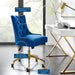 EEI-4571-GLD-NAV Decor/Furniture & Rugs/Chairs
