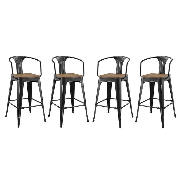 Product Image: EEI-3955-BLK Decor/Furniture & Rugs/Counter Bar & Table Stools